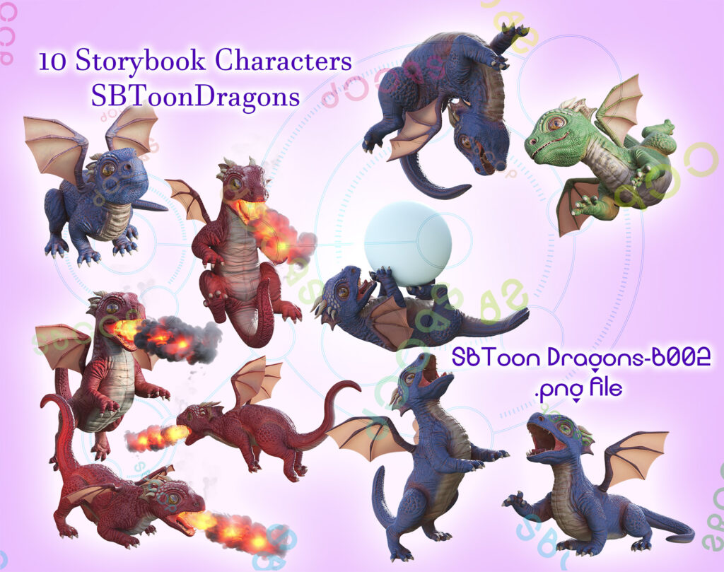 SBToonDragons-B002-preview image
